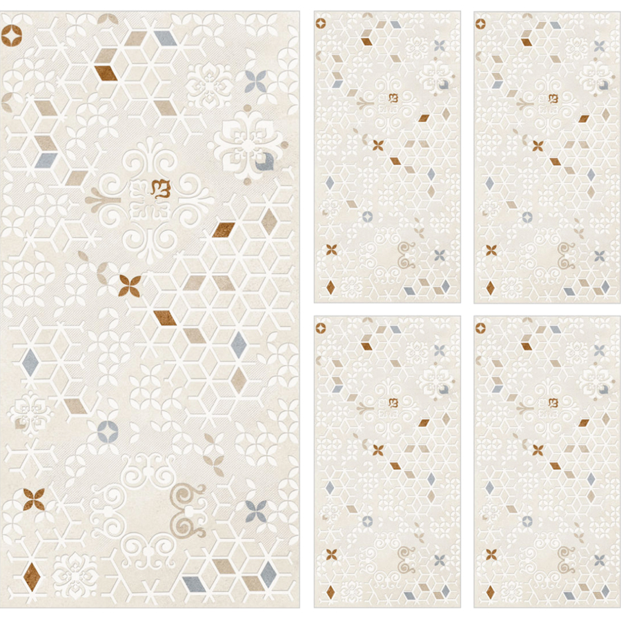 GẠCH ẤN ĐỘ 600X1200 ORANMENT DECOR - M62031